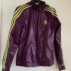 Purple Adidas xs original jacket